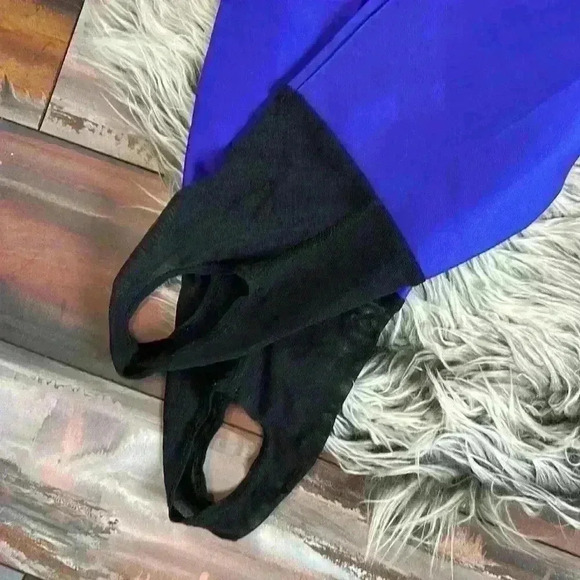 White Stag Blue Wool Blend Ski/Wintersport Pants with Foot/Ankle Straps, 6 - Picture 2 of 13